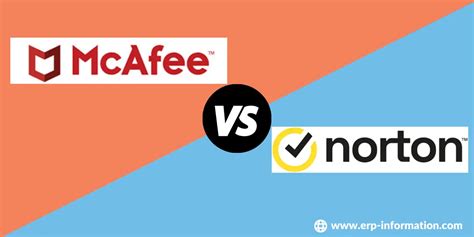 compare norton and mcafee|Norton vs McAfee .